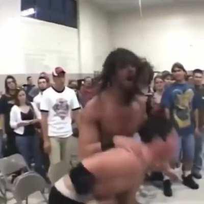 HMF while I become a wrestlers assistant.