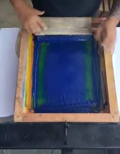 Amazing silk screening.