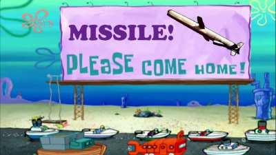 We don't know where the missile is