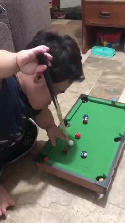 How to play pool.