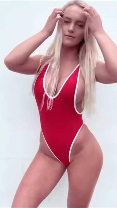 Red one piece