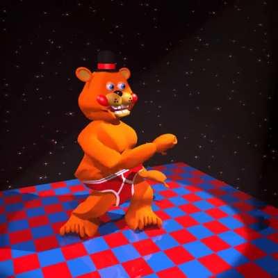 Toy Freddy dances to Thriller by Michael Jackson