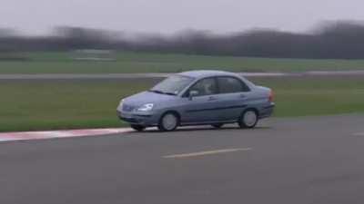 In 2004, motoring show Top Gear invited blind British Army veteran Billy Baxter to drive a lap of their track. Not only was Billy able to complete a lap of the circuit, but also set a faster time than two of the show's previous celebrity guests.