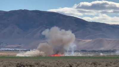 Air race in Reno ends in tragedy today.