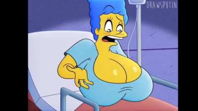 las enormes tetas de marge 