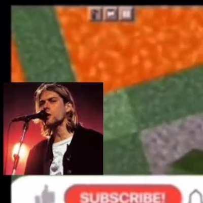 Kurt cobain plays minecraft (1993) (rare footage) 