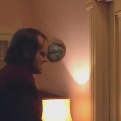 Marc Rebillet in The Shining. Happy Halloween y'all!