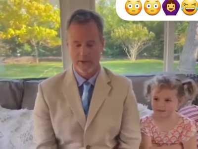 Dad fakes a interview to see daughters reaction