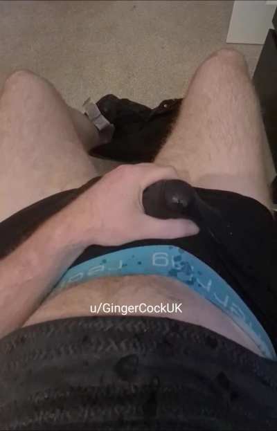 Sometimes my boxers can't stop the huge cumshots