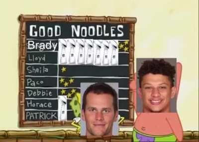 Mahomes 1 Good Noodle Star