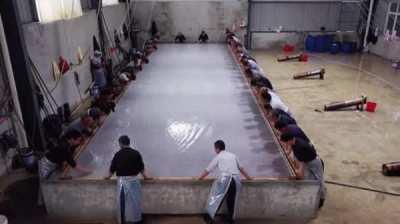 Traditional Paper-making.