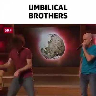 Great talent from Australian comic duo The Umbilical Brothers