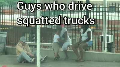 Squatted drivers