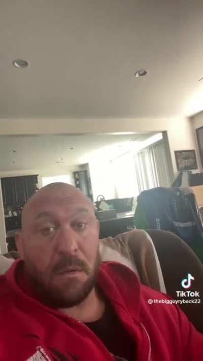 Uhh. So Ryback posted this on Tiktok for some reason.