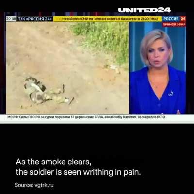 Russian State TV Airs Video of Russian Soldier Executing Comrade, Falsely Labels Them Ukrainian