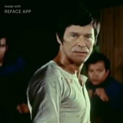 I’ll see your Niki Minaj Dafoe & raise you a Bruce Lee Dafoe