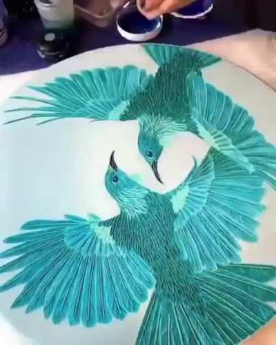 Hannah Jensen paint carver