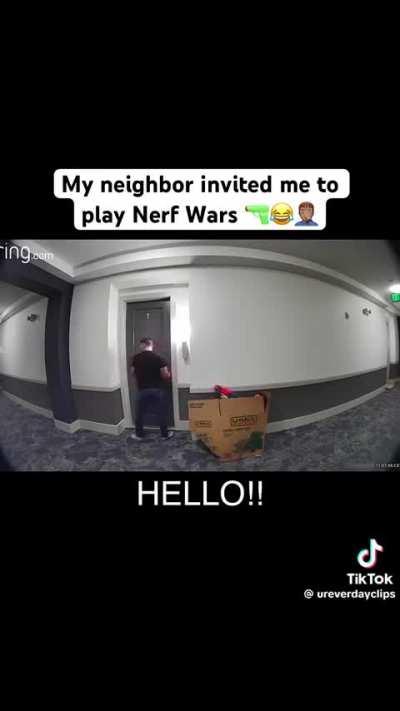 I declare a Nerf war