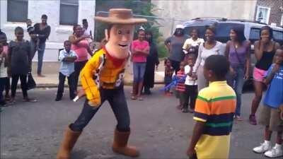 Woody's got moves