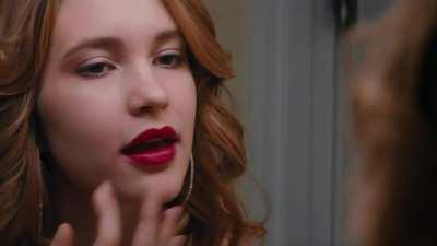 Alexia Fast wearing lipstick in Jack Reacher (2012)