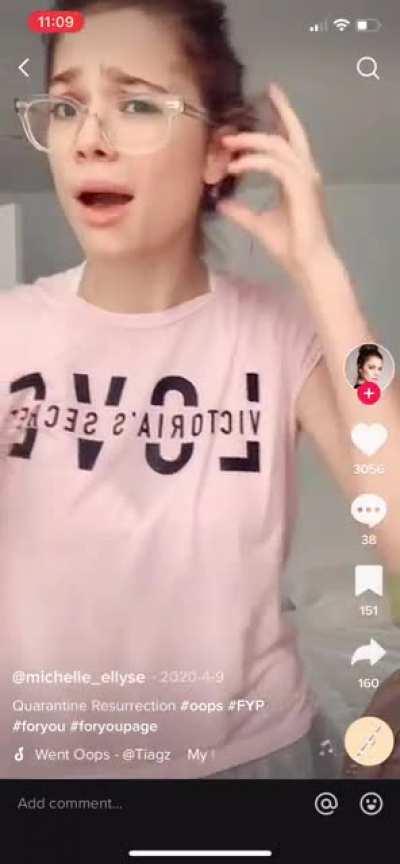 Michelle Schlamans sexy tiktok