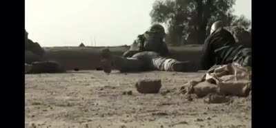 Marines engaging Taliban from a rooftop in Marjah, Afghanistan and a Designated Marksman verbalizing an array of emotions.