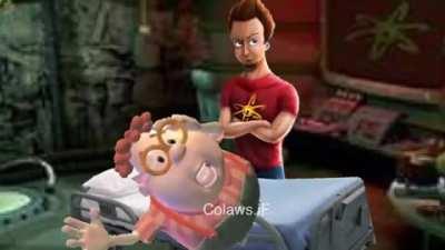 Jimmy neutrons revenge made by colaws you can find him on Instagram youtube and ifunny