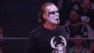 Sting shuts down the Superkick Party at Forbidden Door 2022