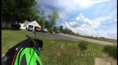 Biker almost killed POV (soft NSFW)