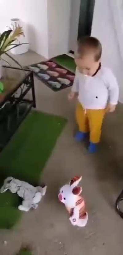 WCGW when your kid is playing with his toys