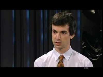 Early Nathan Fielder almost breaking character.