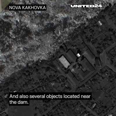 Kherson region before and after the destruction of the Novokakhovska dam.