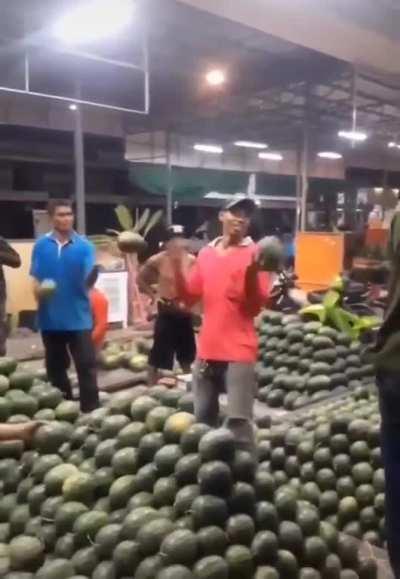 Melon sorting at 110% efficiency