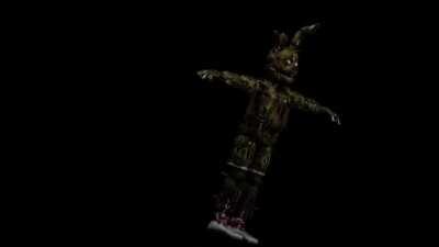 Springtrap is spining for 4 minutes