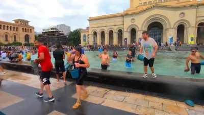 There's a holiday in Armenia when everyone waters each other for fun!