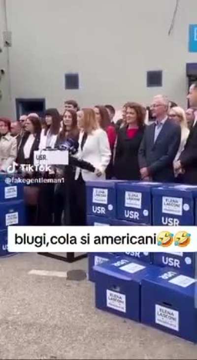 Noul slogan electoral al lui Lasconi...