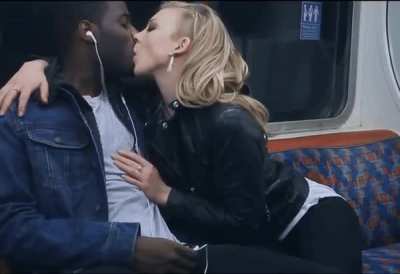 Natalie Dormer, interracial making out in 