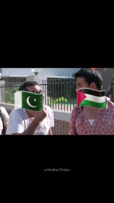 Pakistan helping Palestine be like: