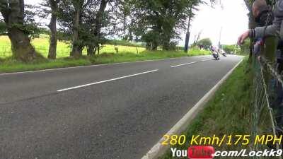 Very Fast Corner - Irish Road Racing - just outside Belfast.