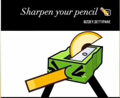 Leave The Pencil Sharpener Alone, Man!