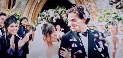 Jenna Ortega Wedding Cute Scene