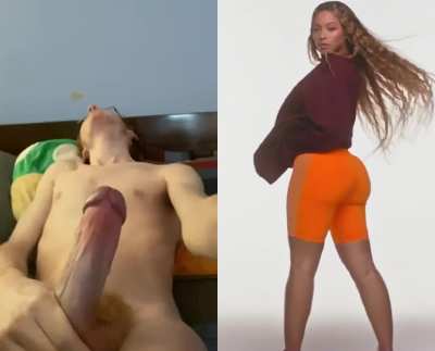 Thick Beyoncé makes any white guy explode