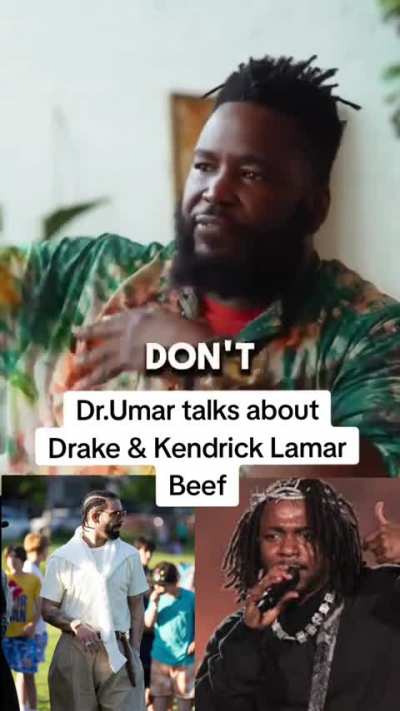 Dr. Umar Johnson Finally Speaks on the Drake vs Kendrick Lamar Beef