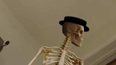 Anyone else get nightmares from this scene? Having a talking skeleton in the show was too scary imo