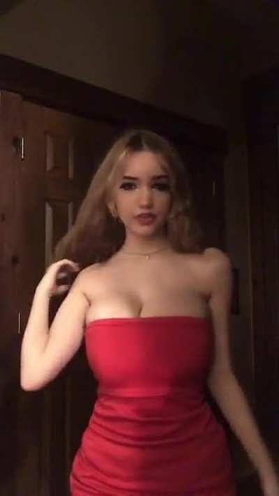 Red dress