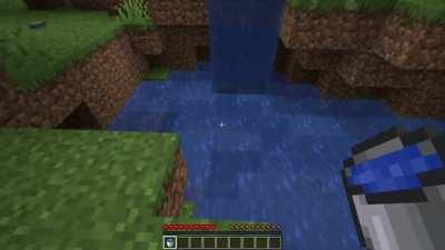 Thanks I hate realistic water in Minecraft.