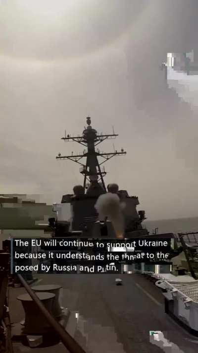 EU clearly understands the threat from russia to European security. That’s why the EU will continue to support the Ukrainian fight for freedom.