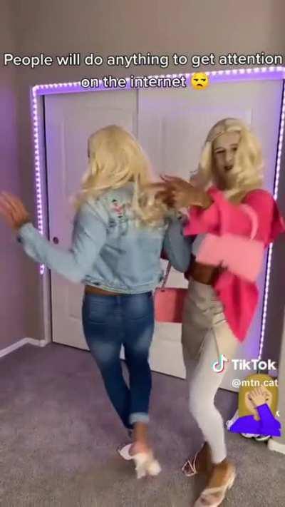 People nowadays are so desperate to get attention that they’ll do anything for it on TikTok