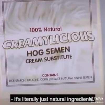 Who wants some hog sperm?