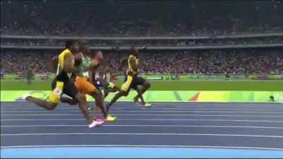 Usain Bolt’s Olympic 100m Reign (sidecam)